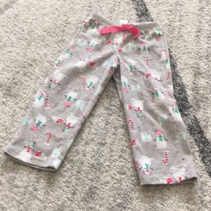 🦋FREE SHIP $50🦋 Christmas  Pajama Bottoms 3T